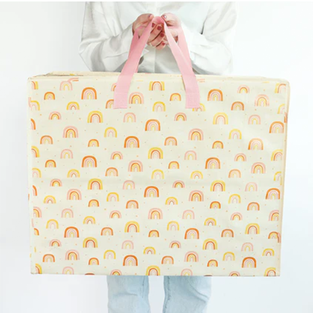 a little lovely company opbergtas regenboog - XL | STXLRA23 | 1