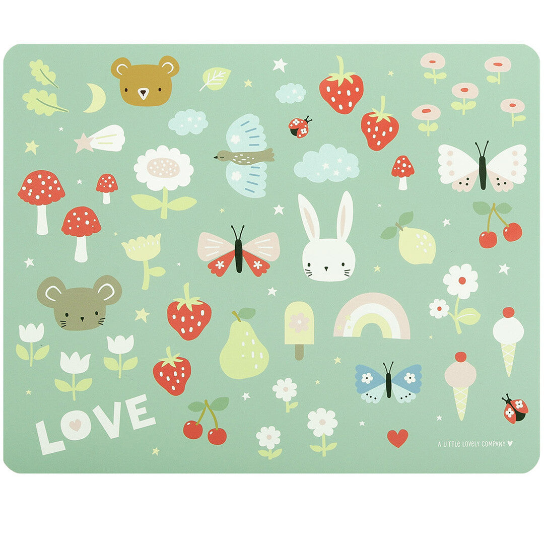 a little lovely company placemat joy | PMJOMI07 | 0