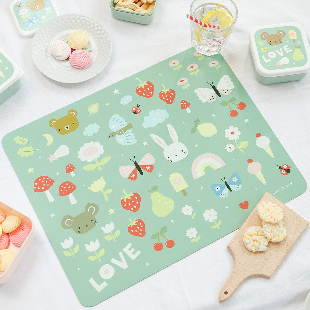 a little lovely company placemat joy | PMJOMI07 | 1