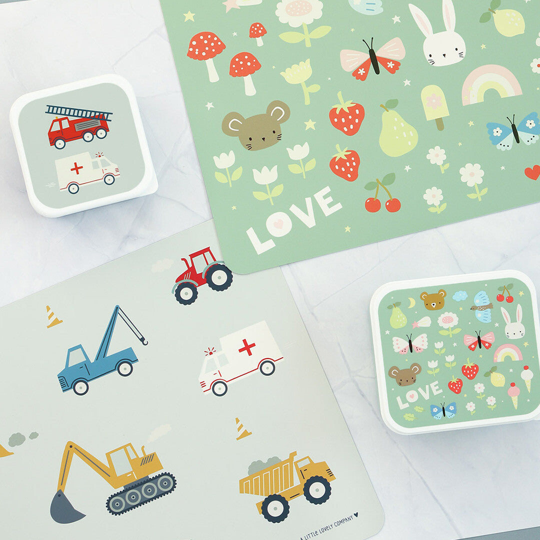 a little lovely company placemat joy | PMJOMI07 | 3