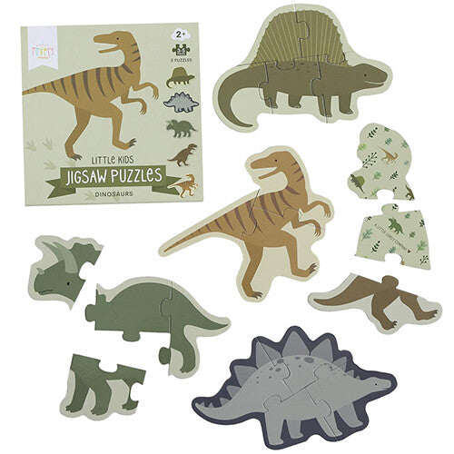 a little lovely company puzzels dinosaurussen - 5st | PGPUDI06 | 0