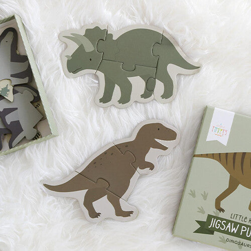 a little lovely company puzzels dinosaurussen - 5st | PGPUDI06 | 3