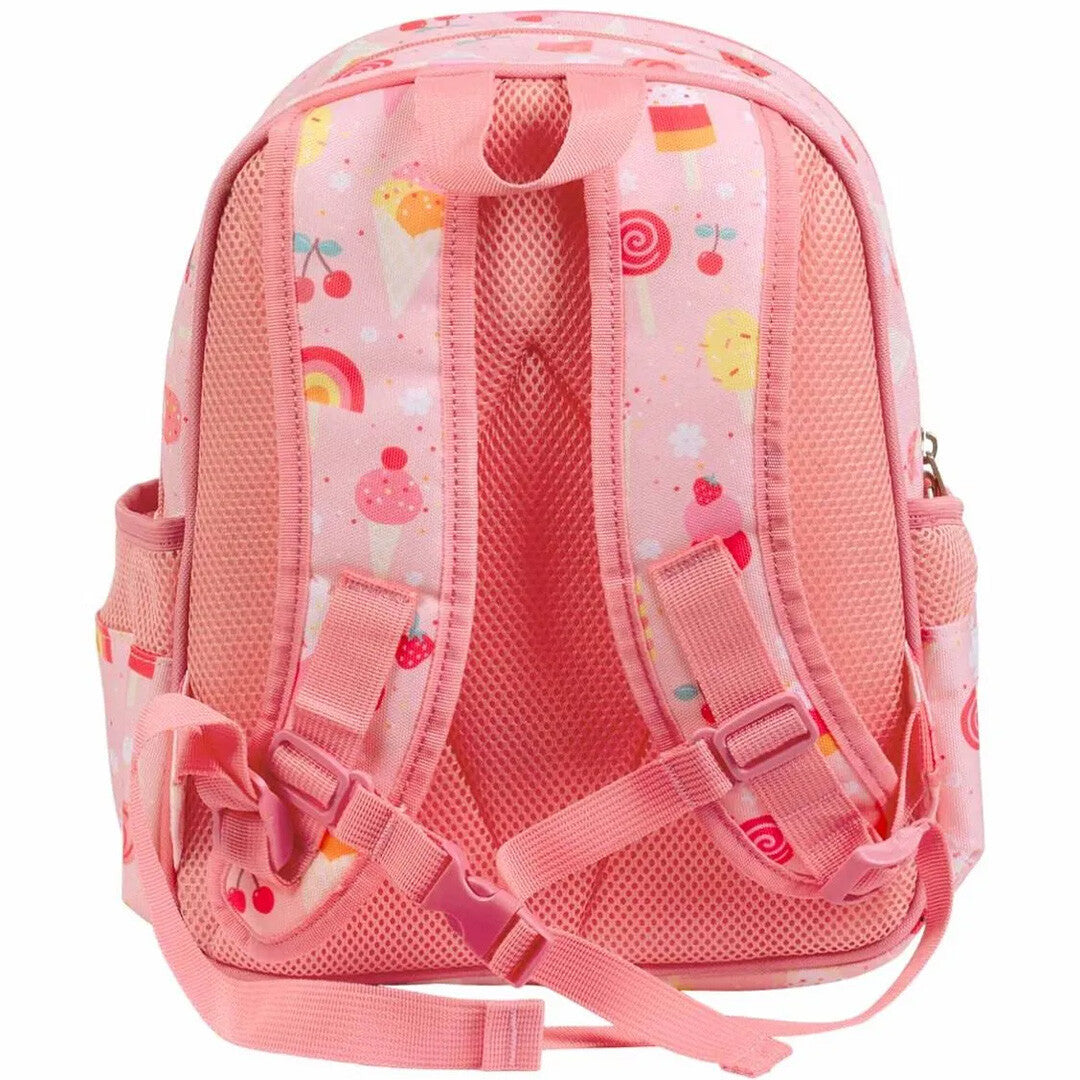 a little lovely company rugzak met koelvak - ijsjes - 32 cm | BPICPI67 | 2