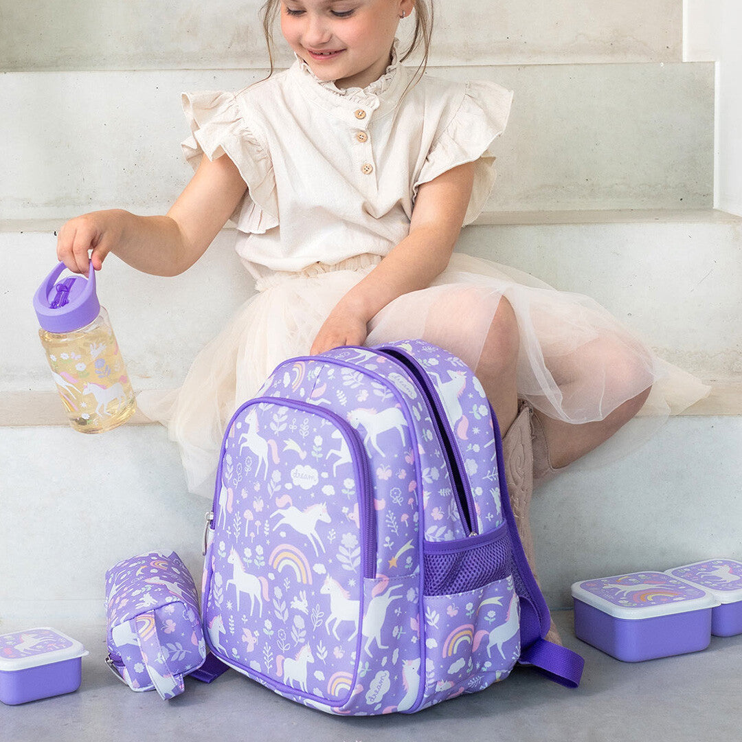 a little lovely company rugzak met koelvak - unicorn dreams - 32 cm | BPUDPU74 | 1