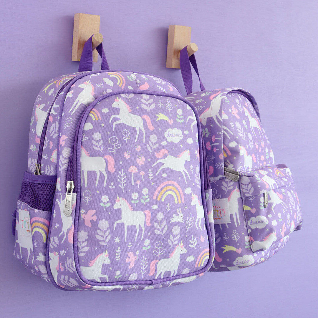 a little lovely company rugzak met koelvak - unicorn dreams - 32 cm | BPUDPU74 | 5