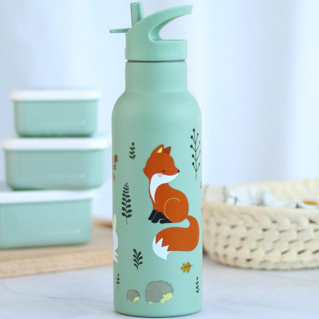 a little lovely company rvs drinkfles bosvriendjes - 500ml | DBSXFF73 | 1