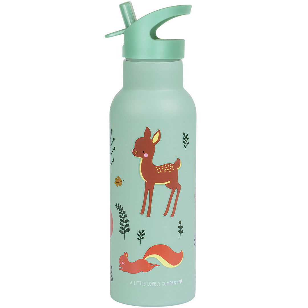 a little lovely company rvs drinkfles bosvriendjes - 500ml | DBSXFF73 | 3
