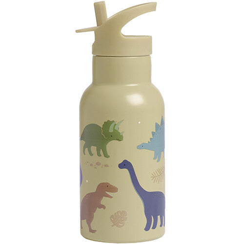 a little lovely company rvs drinkfles dinosaurussen - 350ml | DBSSDI40 | 1
