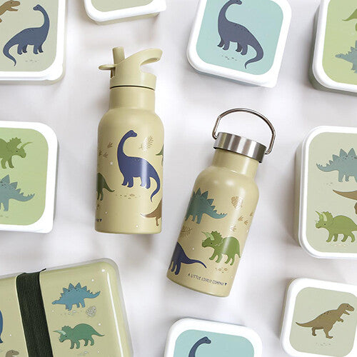 a little lovely company rvs drinkfles dinosaurussen - 350ml | DBSSDI40 | 4