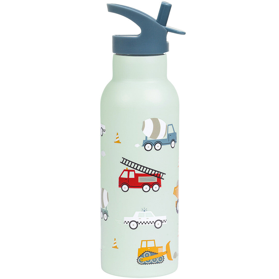 a little lovely company rvs drinkfles voertuigen - 500ml | DBSXVE72 | 3