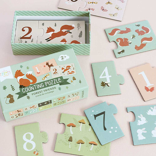 a little lovely company telpuzzel - bosvriendjes - 10x2st | PGCPFF01 | 2