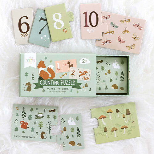 a little lovely company telpuzzel - bosvriendjes - 10x2st | PGCPFF01 | 3