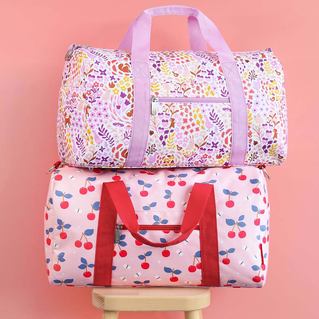 a little lovely company weekendtas bloementuin - 46 cm | TBFGMU14 | 5