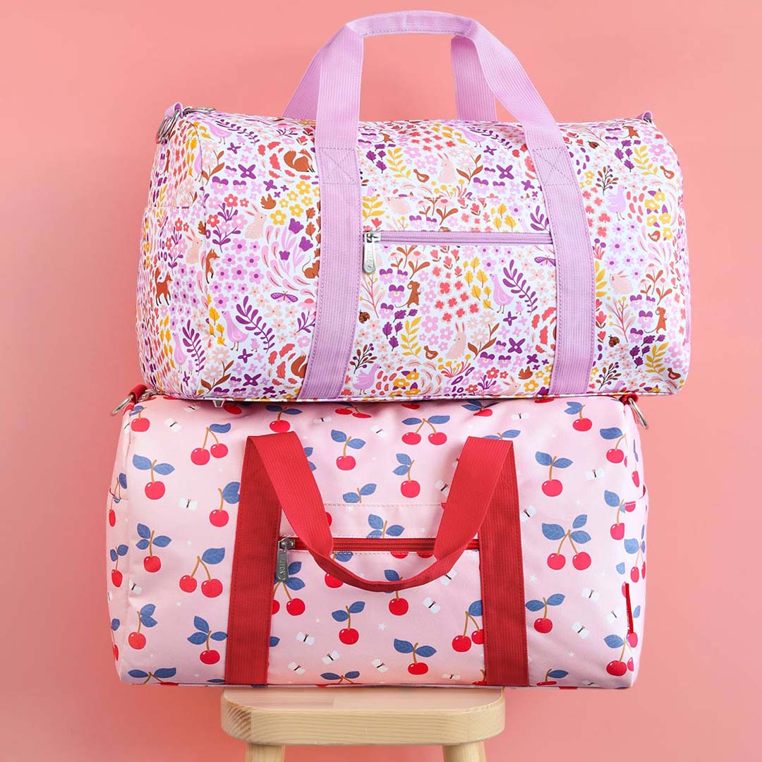 a little lovely company weekendtas kersen - 46 cm | TBCHPI13 | 5