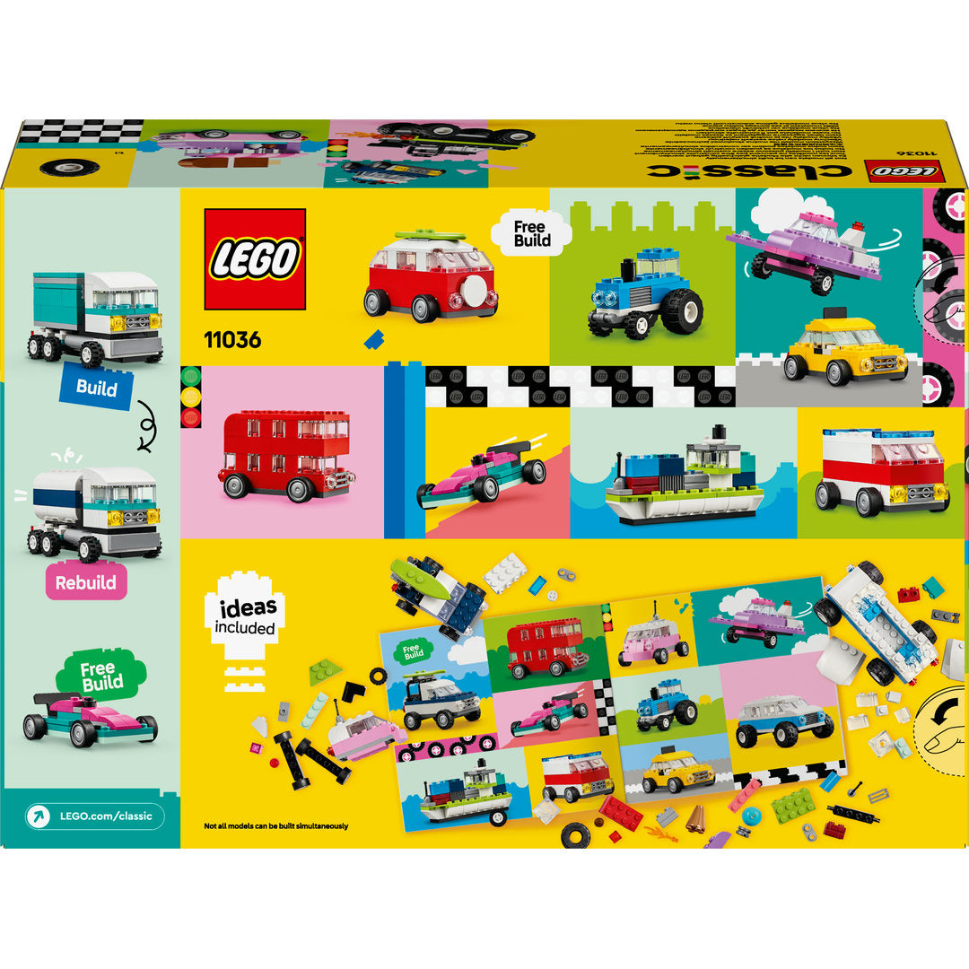 LEGO classic creatieve voertuigen