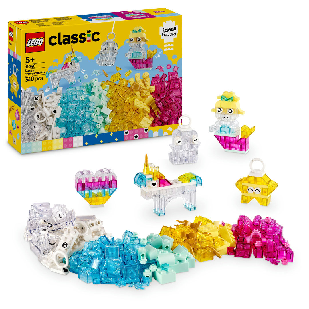 LEGO classic magische transparante doos