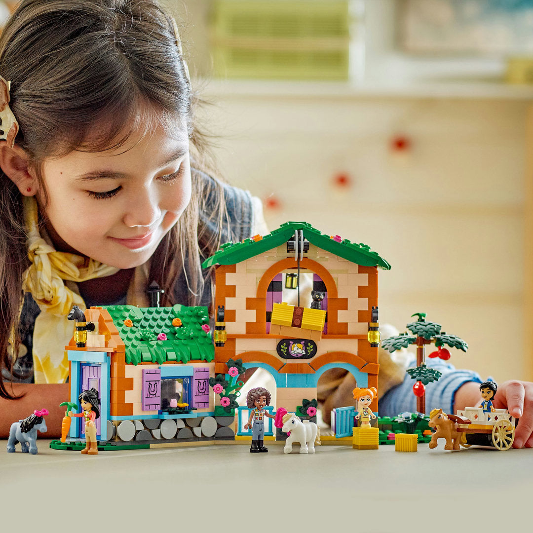 LEGO friends ponyboerderij en stal bouwset