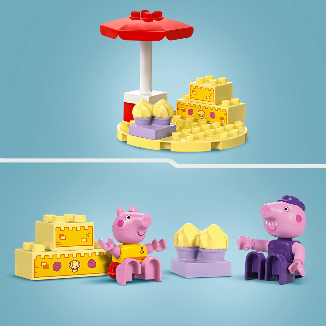 LEGO DUPLO peppa big bootreis speelset