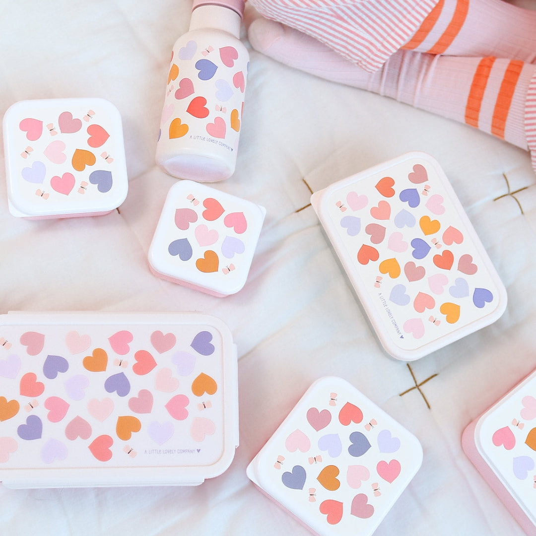a little lovely company bento broodtrommel - hartjes | BBHEMU80 | 3
