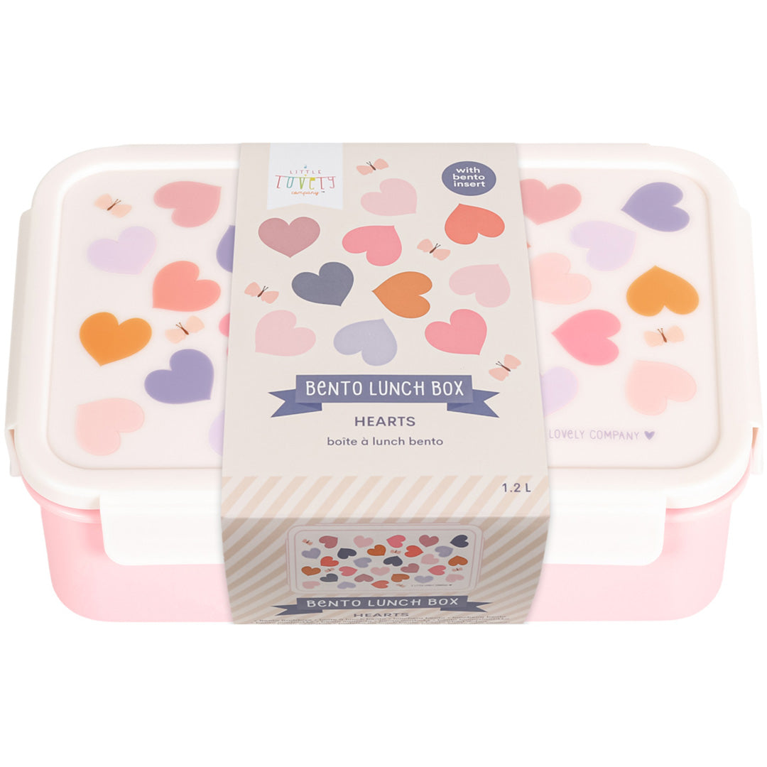 a little lovely company bento broodtrommel - hartjes | BBHEMU80 | 6