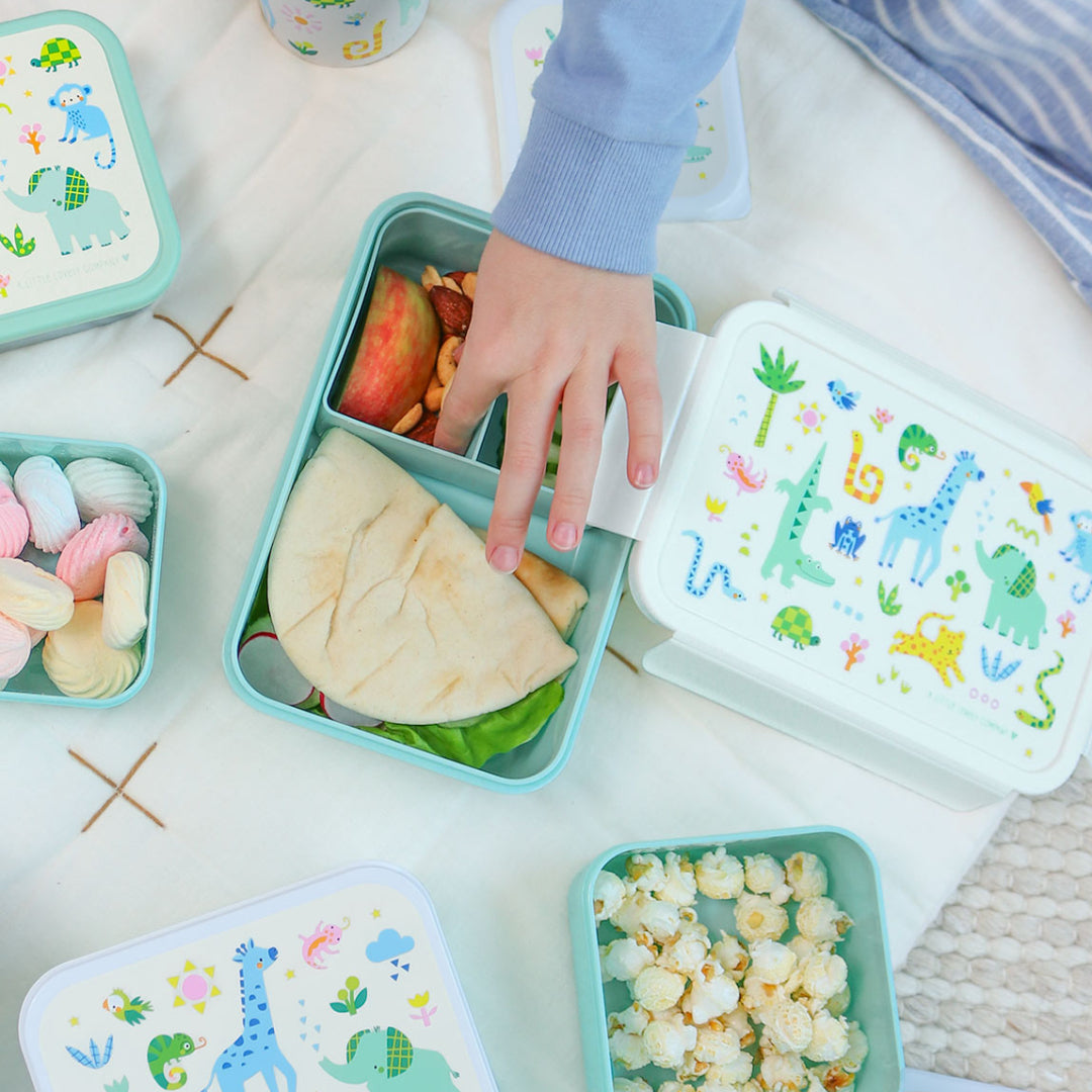 a little lovely company bento broodtrommel - jungle | BBJUMI83 | 2
