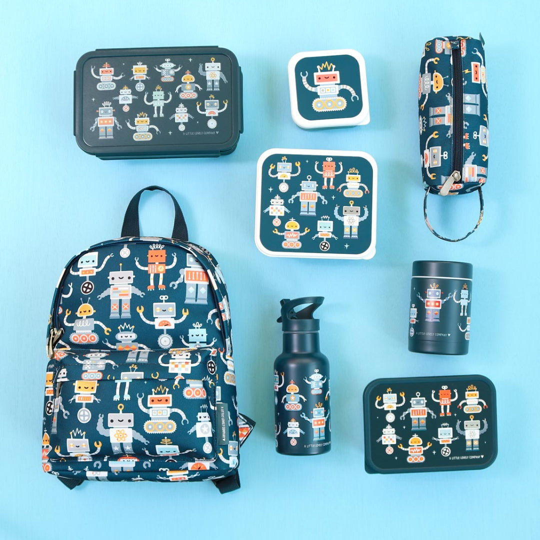 a little lovely company bento broodtrommel - robots | BBROBU82 | 3