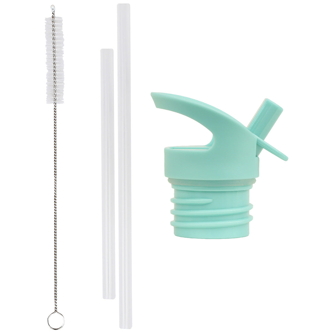 a little lovely company flessendop met rietjes en borsteltje - jungle | DBSSRE109 | 1