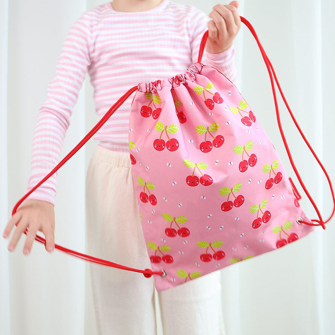 a little lovely company gymtas blije kersjes | DRHCPI14 | 2