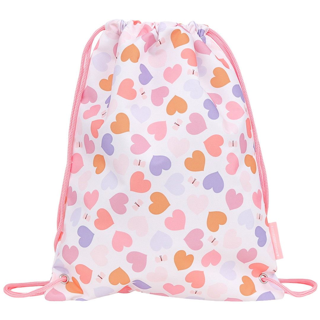 a little lovely company gymtas hartjes | DRHEMU09 | 1