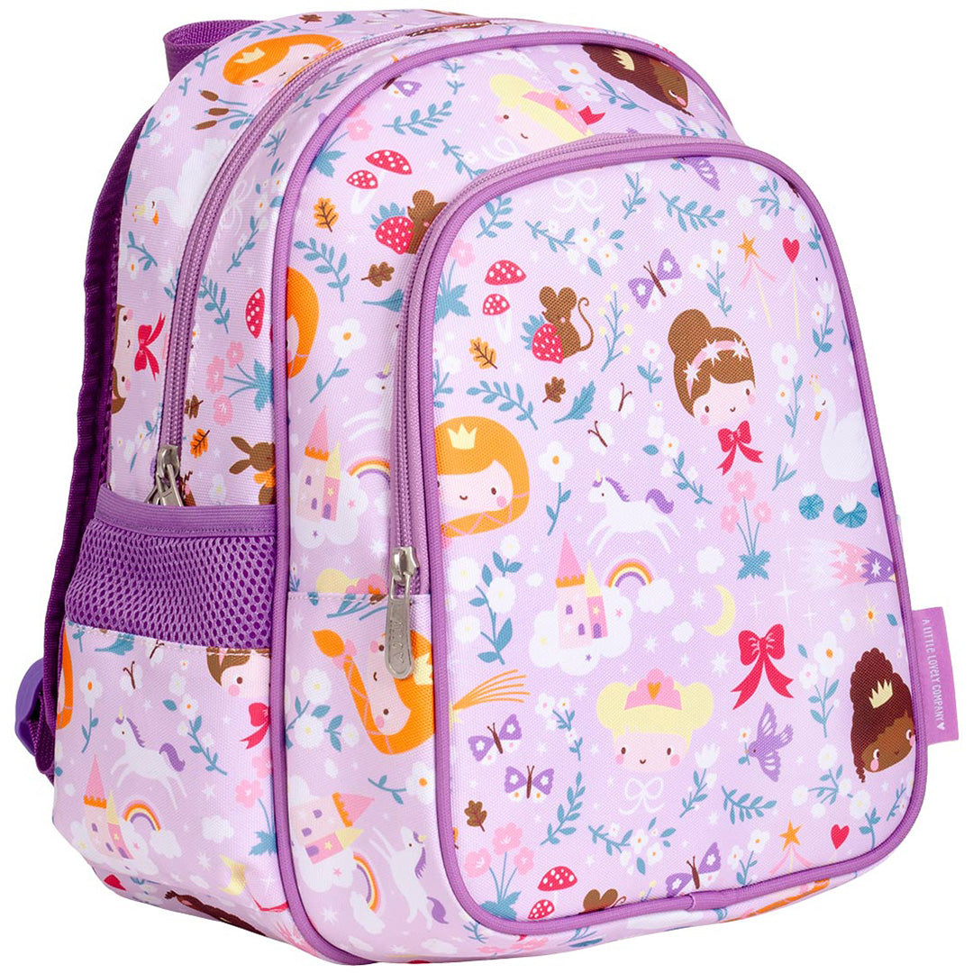 a little lovely company kinderrugzak prinsessen - 32 cm | BPPRPU89 | 1