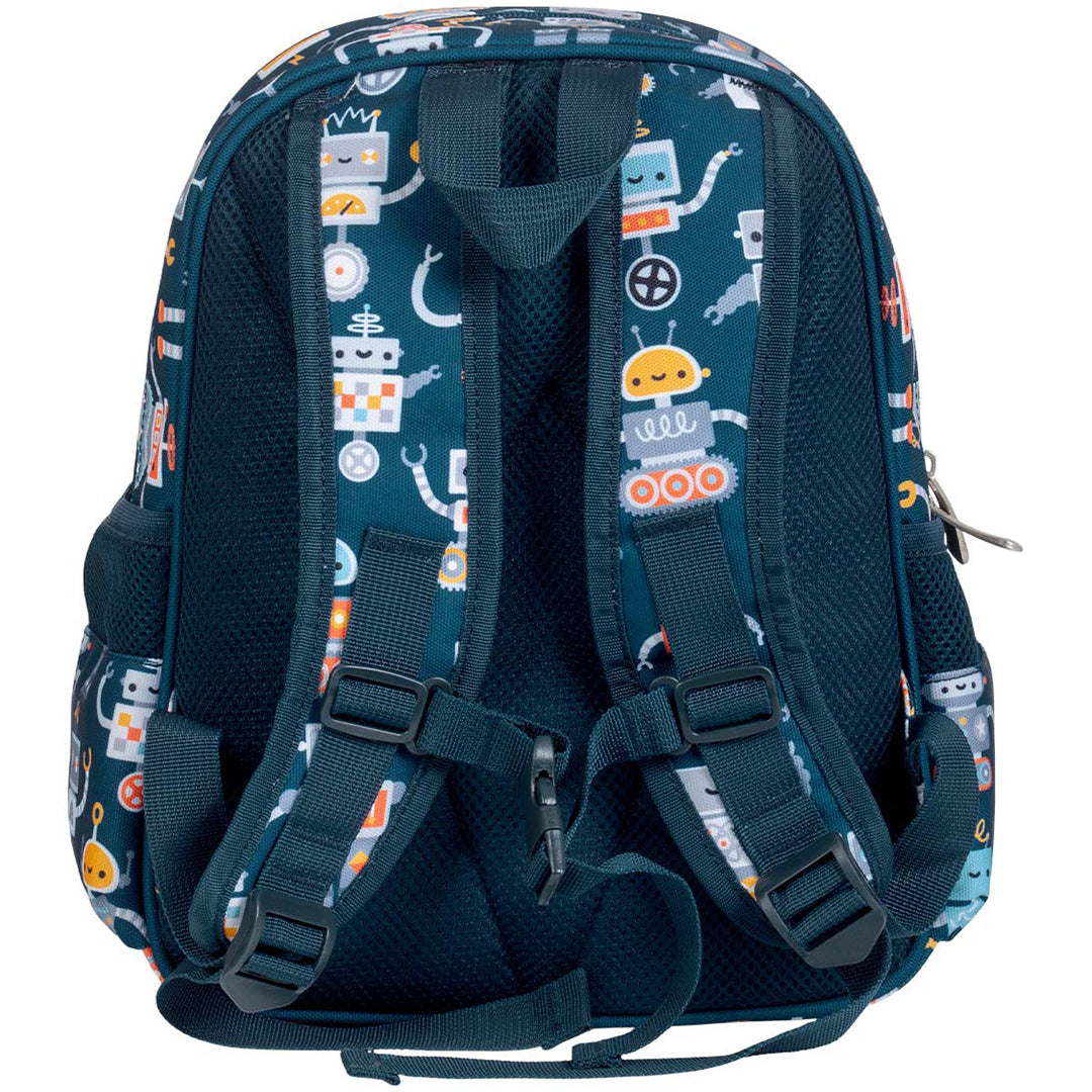 a little lovely company kinderrugzak robots - 32 cm | BPROBU90 | 4