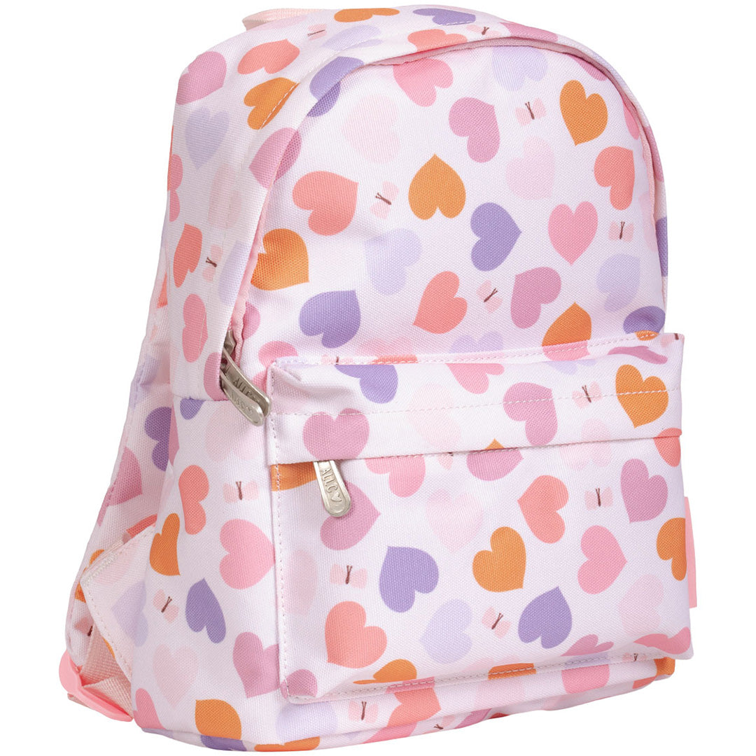 a little lovely company kleuterrugzak hartjes - 30 cm | BPHEMU92 | 1
