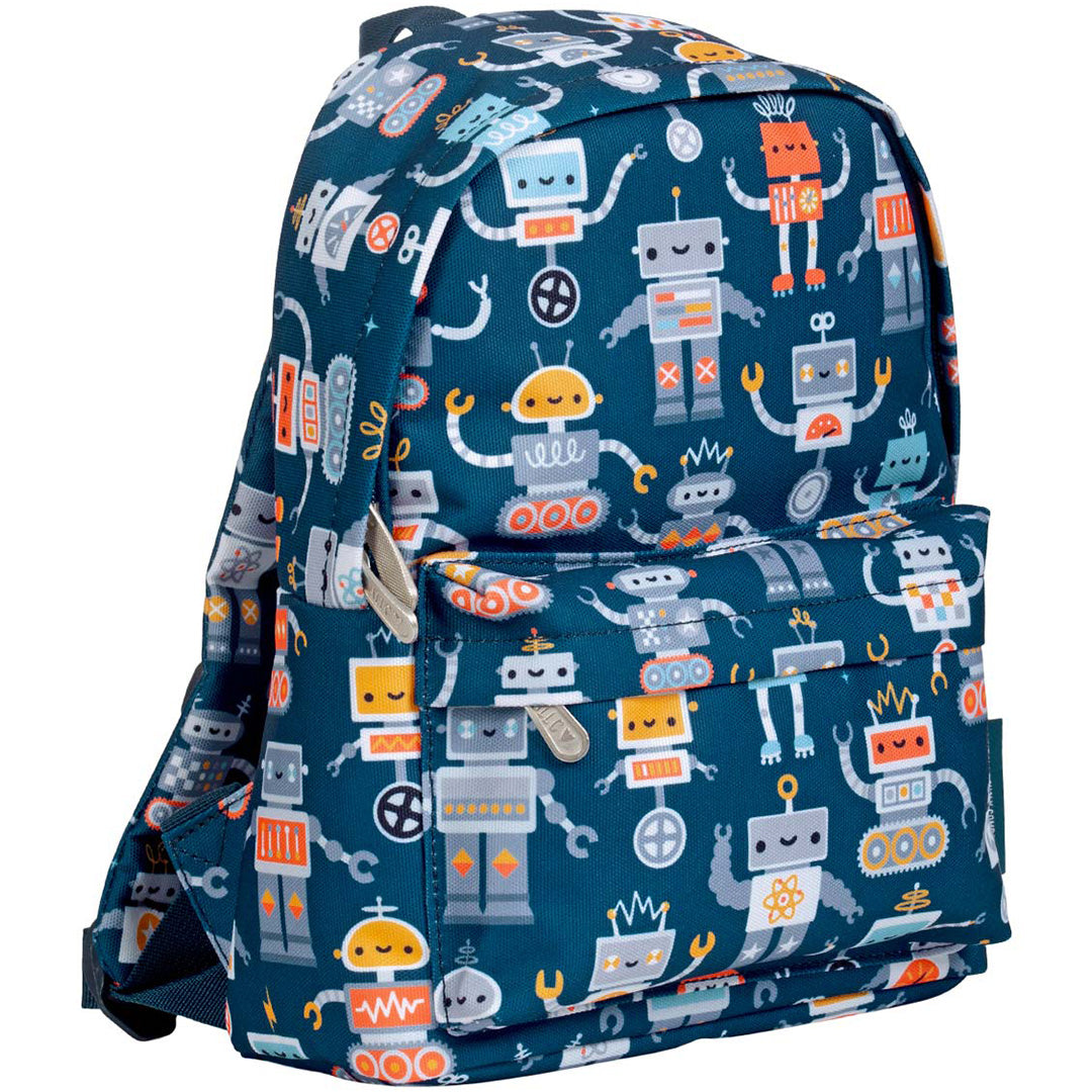 a little lovely company kleuterrugzak robots - 30 cm | BPROBU94 | 1