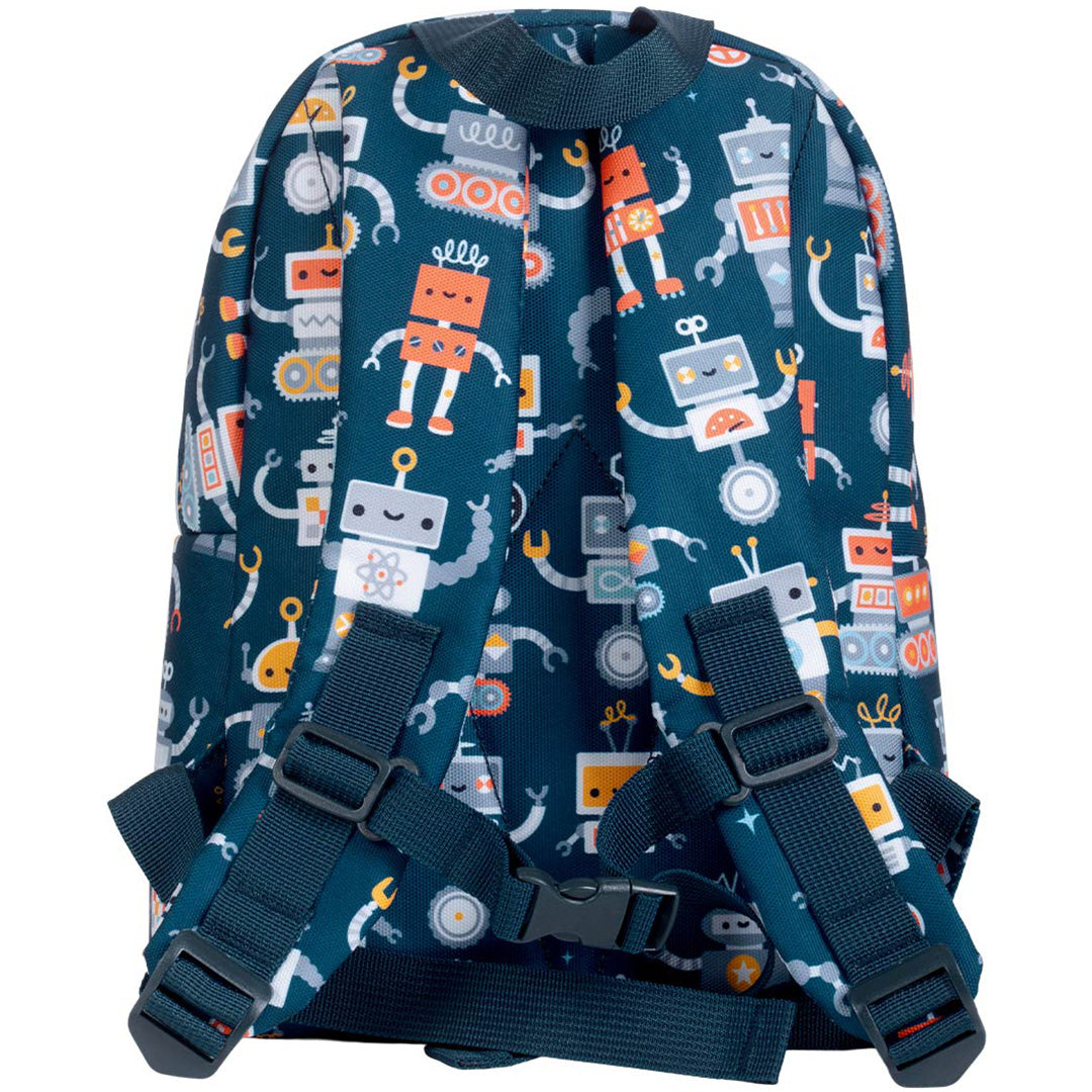 a little lovely company kleuterrugzak robots - 30 cm | BPROBU94 | 4