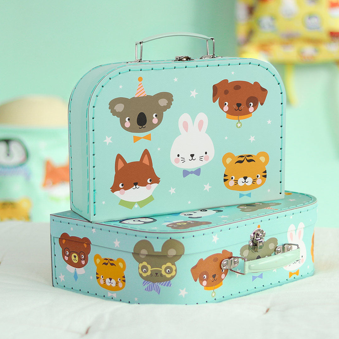 a little lovely company kofferset dierenvriendjes - 2st | SCAFYE28 | 2