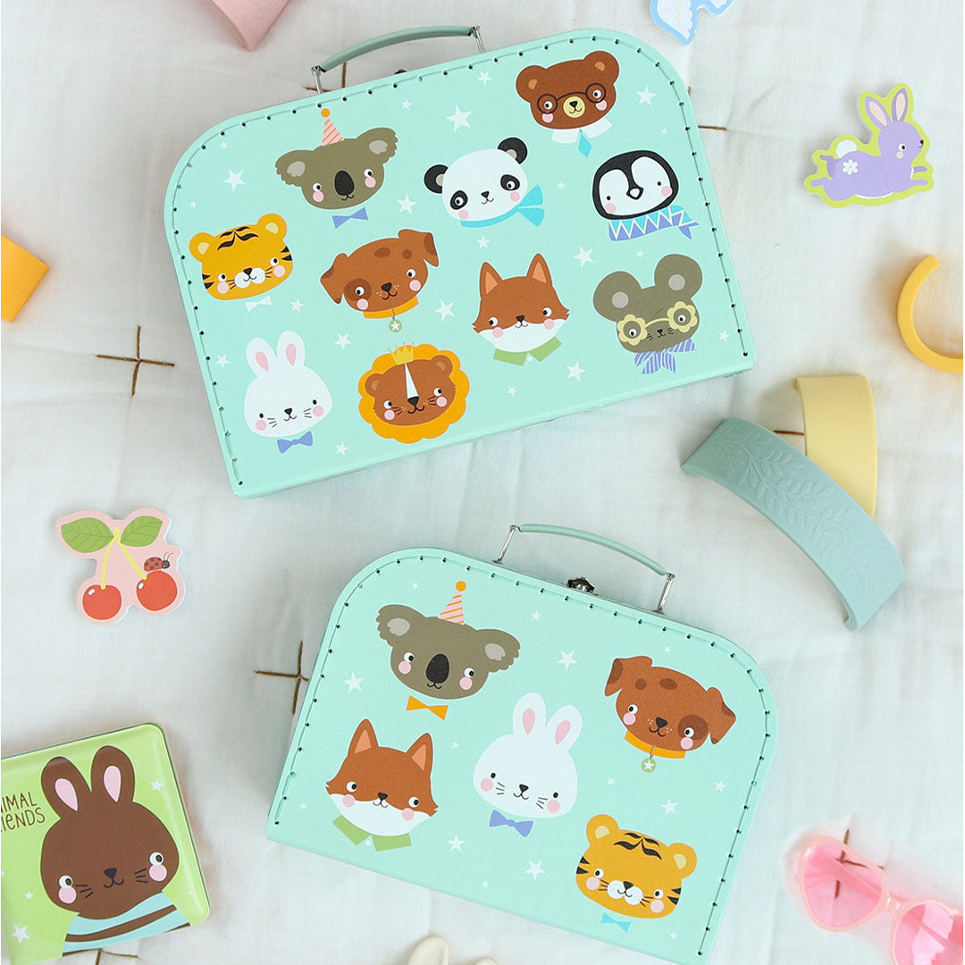 a little lovely company kofferset dierenvriendjes - 2st | SCAFYE28 | 3