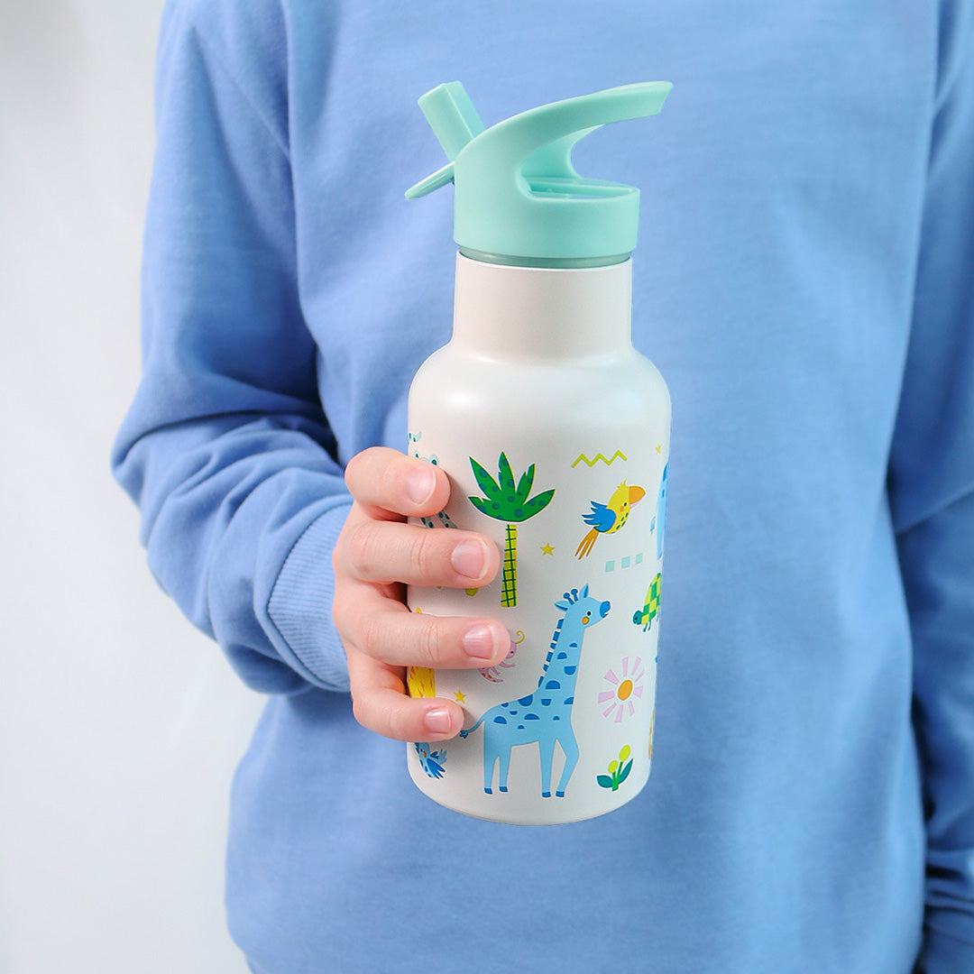 a little lovely company rvs drinkfles - jungle - 350 ml | DBSSJU101 | 2