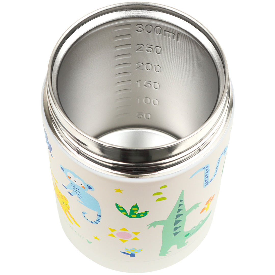 a little lovely company rvs voedselpot thermos - jungle | SSFJJU04 | 4