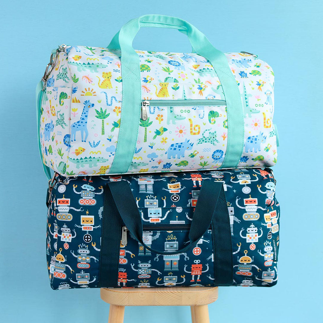 a little lovely company weekendtas robots - 46 cm | TBROBU17 | 6