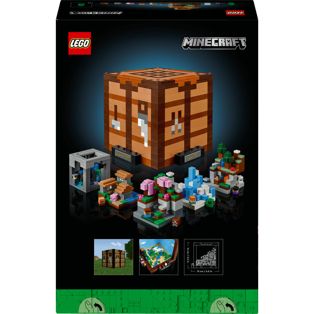 LEGO minecraft de werkbank