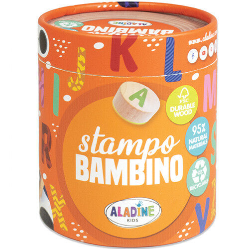 aladine stempels bambino - alfabet - 28st | 03134 | 0
