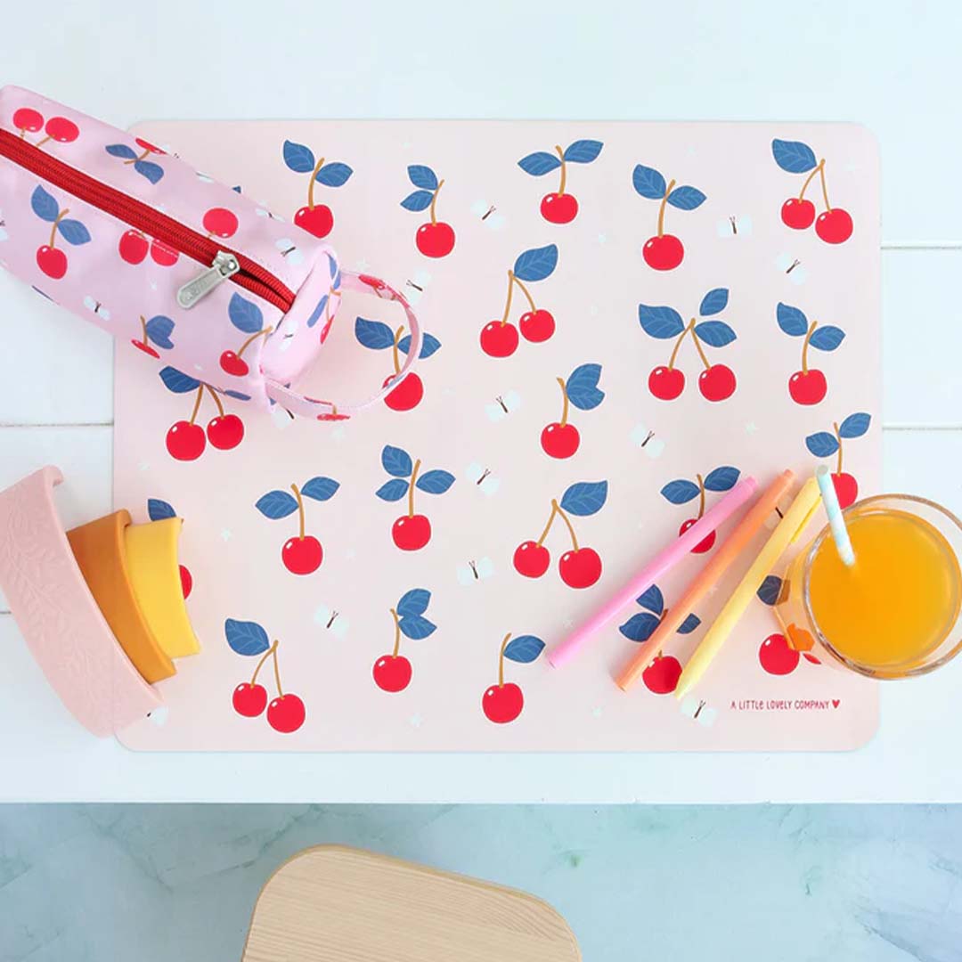 a little lovely company placemat kersen | ALLCPMCHPI12 | 2