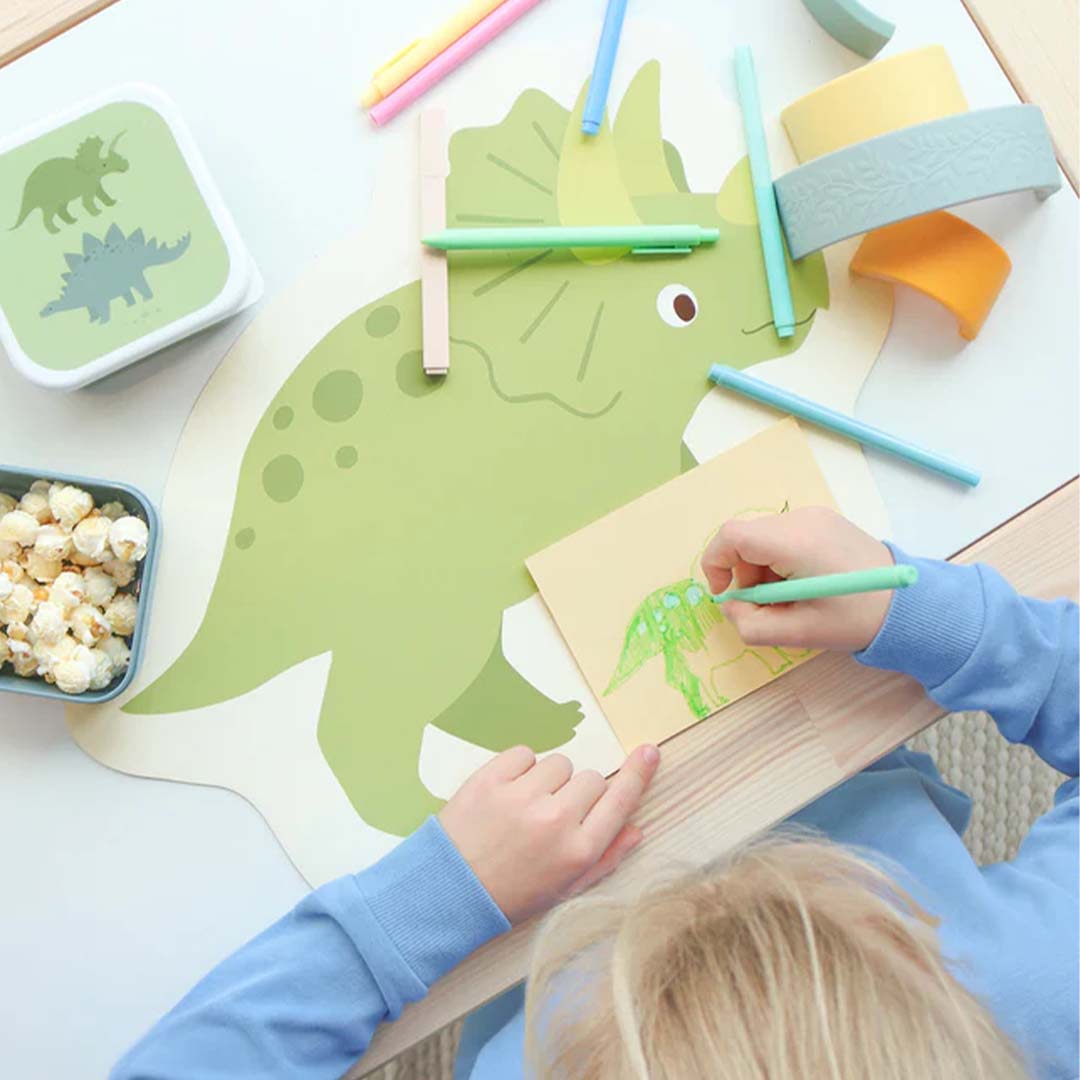 a little lovely company placemat kleine dinosaurus | ALLCPMLDGR15 | 4