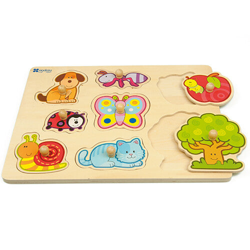 andreu toys knoppuzzel tuin - 8st | 41516452 | 1
