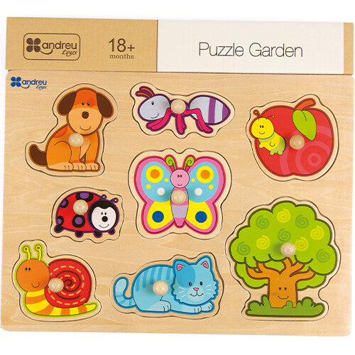 andreu toys knoppuzzel tuin - 8st | 41516452 | 2