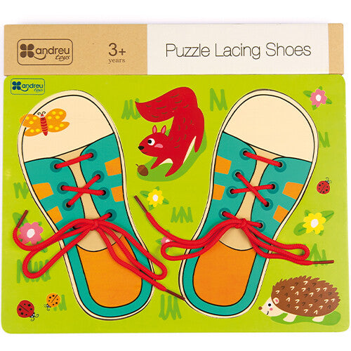 andreu toys puzzel veters strikken | 41516420A | 0