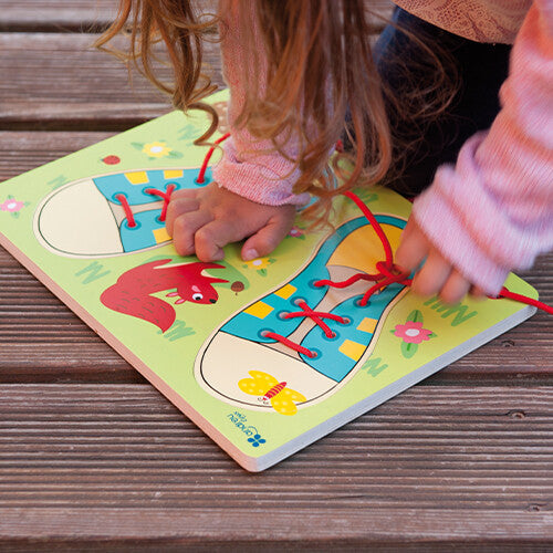 andreu toys puzzel veters strikken | 41516420A | 4