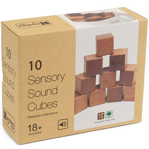 andreu toys sensorische blokken met geluid - 10st | 41516112 | 3