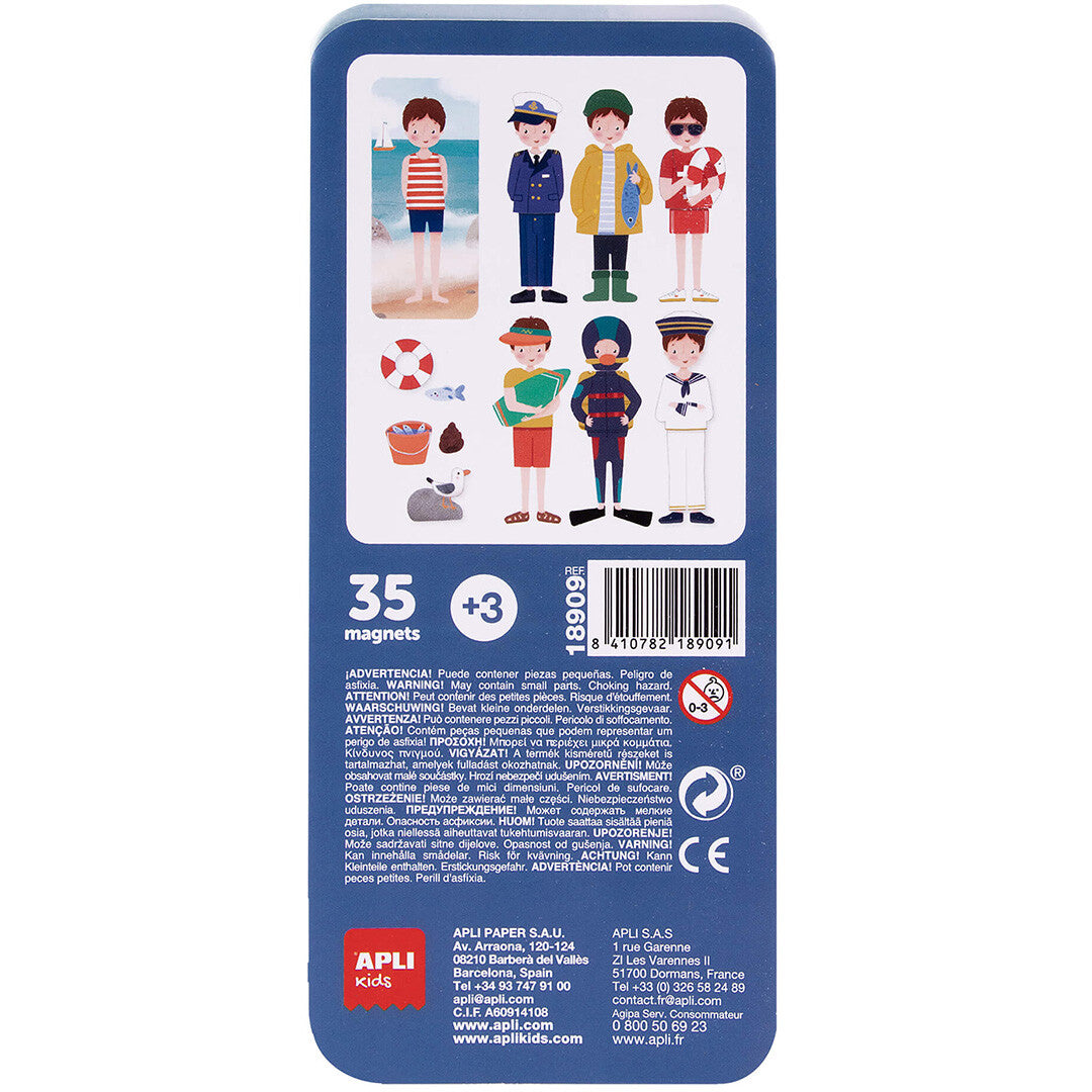 apli kids magneten mix and match - oceaan - 35st | 32018909 | 3