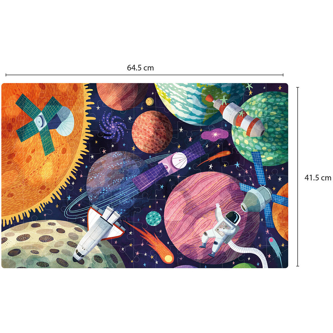 apli kids puzzel ruimte glow in the dark - 104st  | 32018812 | 2